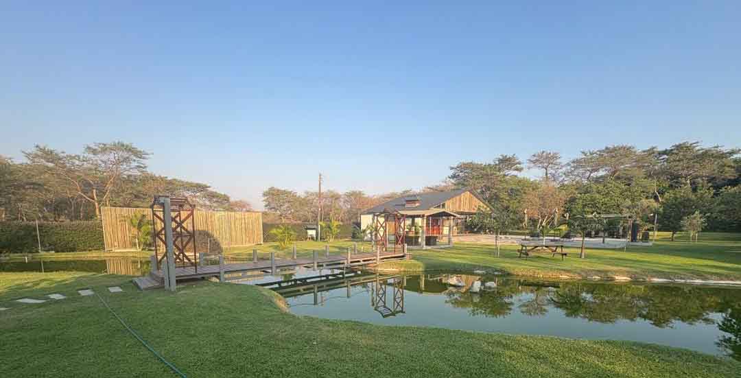 image of a chalet at Pumula Chalets & camp site near Lusaka.